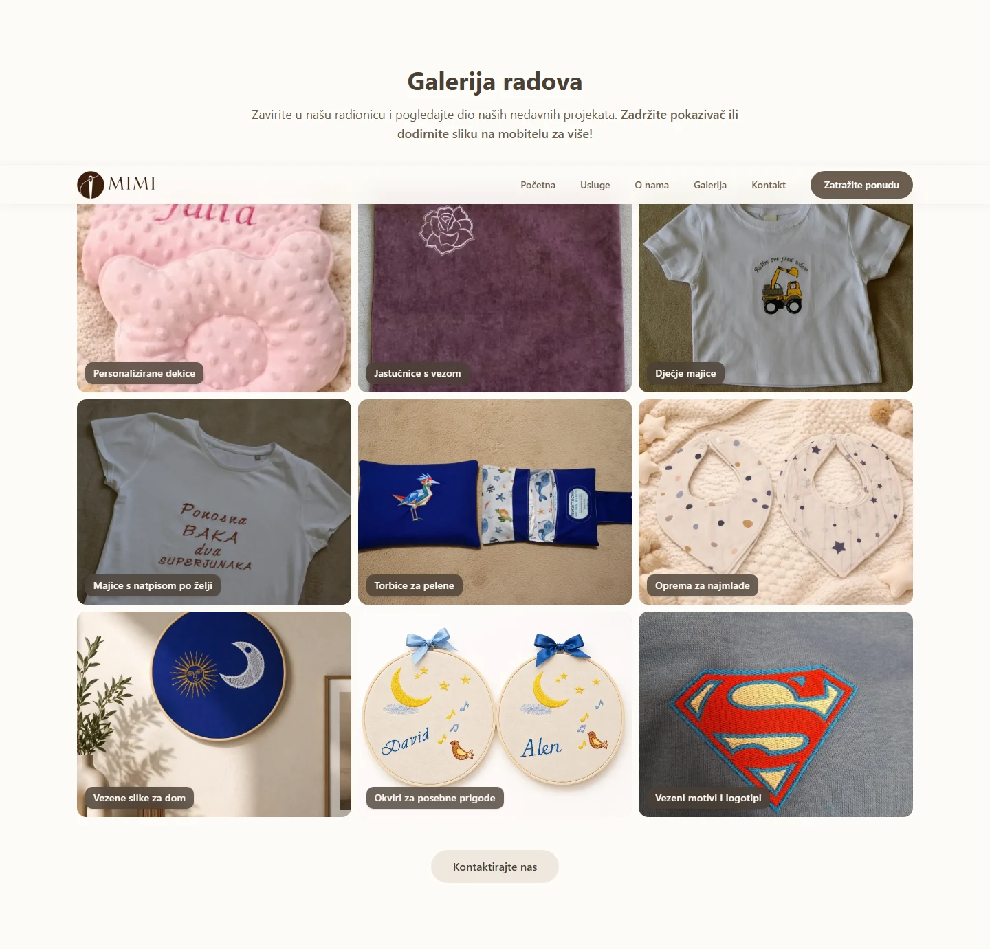 Mimi — Personalized Gifts & Embroidery — screen 2